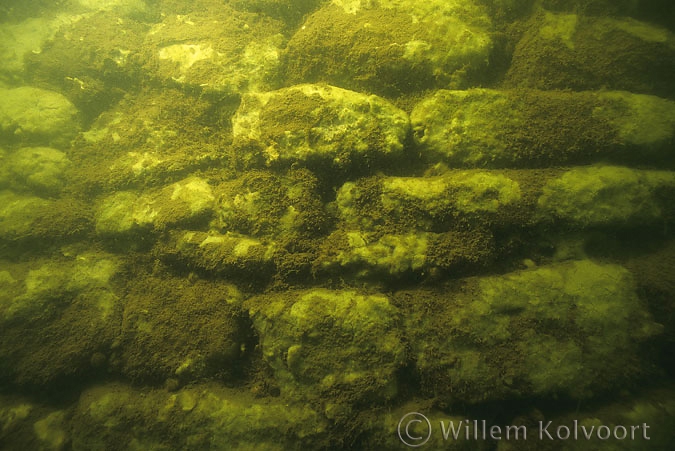 Foundation of drowned Castle ELSLOO 